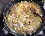 Foto del paso 3 de la receta: Huevos con jamón