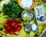 টমেটো পালক সুপ(Tomato palak soup recipe in bengali) রেসিপির ধাপ 1 ছবি