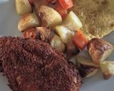 A picture of step 7 of Chicken in Homemade Breadcrumbs.