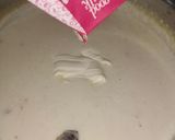 A picture of step 5 of Kheer (rice pudding).