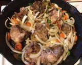A picture of step 3 of California Farm Lamb Biryani.