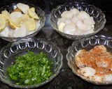 Foto del paso 4 de la receta: Cachetes de raya al disco (3 sabores)