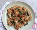 Foto langkah ke 7 dari resep Ayam Geprek Sambel Kemangi.