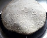 A picture of step 3 of LEFTOVER BAINGAN BHARTA STUFF BAJRA ROTLA (stuffed Millet flour flatbread).