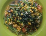 Foto langkah ke 3 dari resep Tumis bayam jagung.