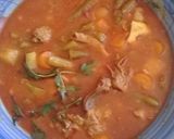 صورة لخطوة 2 من وصفة مرقة الدوارة واللوبيا الخضراء او الماشطو😋🍜