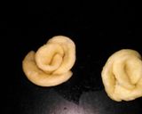 A picture of step 1 of Rose mathri.