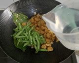 Foto langkah ke 4 dari resep Tumis Toge, Buncis, dan Tempe.
