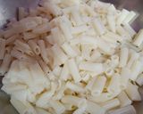 A picture of step 1 of Corn Pasta.