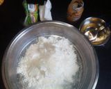 A picture of step 1 of Masala kaju para.