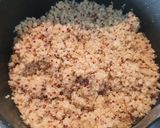 Une image de l'étape 1 de Quinoa et saucisses à la citronnelle.