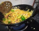 A picture of step 1 of Mix veg macaroni pasta.