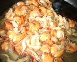 Foto langkah ke 3 dari resep Tumis Udang & jamur.
