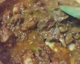 A picture of step 5 of Masala kaleji 😋👍👌.