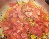 A picture of step 5 of Alu ki tarkari.
