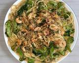 Cara Membuat Spaghetti Alfredo with Shrimp and Broccoly 6