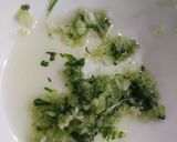 A picture of step 2 of Garlic eggplant.