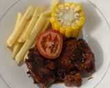 Foto langkah ke 4 dari resep Steak Ayam Lada Hitam.