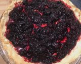 Foto del paso 8 de la receta: Deliciosa tarta de arándanos y ganache de chocolate blanco!! 🍫❤️😋