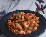 A picture of step 6 of Spicy Masala Macaroni.
