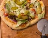 Deluxe hamburger pizza recipe step 3 photo