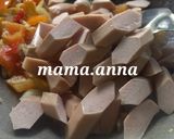 Foto langkah ke 4 dari resep Kungpao Chicken and Sausage.