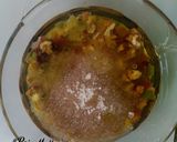 A picture of step 3 of Christmas fruit cake.