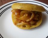 Foto del paso 5 de la receta: Arepa con doble relleno