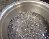 A picture of step 1 of Chia seed custard smoothie.