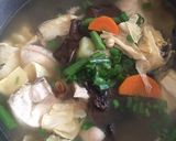 Foto langkah ke 3 dari resep Sop ayam kembang tahu.