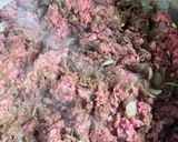 Gambar langkah 5 resipi Bubur Lambuk Daging.