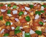 A picture of step 3 of Spicy jalapenos pizza.