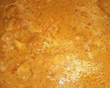 A picture of step 6 of Instant Butter chicken.