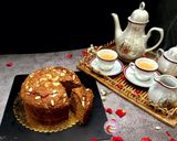A picture of step 5 of Eggless Banana Cake.