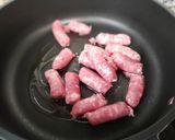 Foto del paso 1 de la receta: Fideos a la cazuela y fessolets con salchichas y rebozuelos