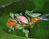 Foto langkah ke 6 dari resep Pepes Ikan Pisang-pisang Bakar.