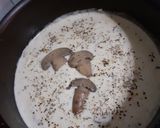 A picture of step 6 of Chicken pasta with sauce Bechamel.