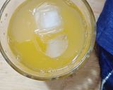 A picture of step 3 of Mandarin Orange lemon juice.