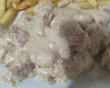 Foto del paso 4 de la receta: Salchichas con salsa de queso