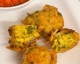 A picture of step 10 of 🌧️ Crispy Urad Dal Pakode | Fluffy Inside, Crisp Outside | Monsoon Tea-Time Special.