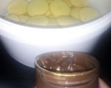 Foto del paso 4 de la receta: Alfajores rellenos de Nutella y cobertura de chocolate
