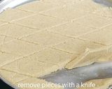 A picture of step 5 of Sooji katli | semolina sweets.