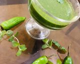 A picture of step 2 of Green Chutney Recipe.