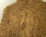 A picture of step 1 of Toast with meat.
