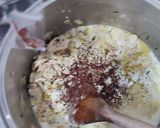 Foto del paso 4 de la receta: Strogonoff de pollo con arroz "a mi manera" (como siempre 😂)