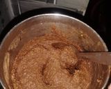 A picture of step 4 of Chocolate hummus.
