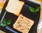 A picture of step 4 of Cottage cheese toast (Tomato Basil cottage cheese Toast).