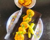 A picture of step 4 of Leftover Potato Sabji Batata Vada.
