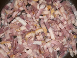 Salsa de bacon y champiñones