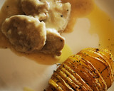 Foto del paso 7 de la receta: Solomillo al vino blanco con patatas al horno